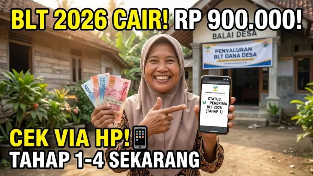 Bantuan Langsung Tunai (BLT) 2026: Jadwal Cair, Syarat & Cara Cek via HP