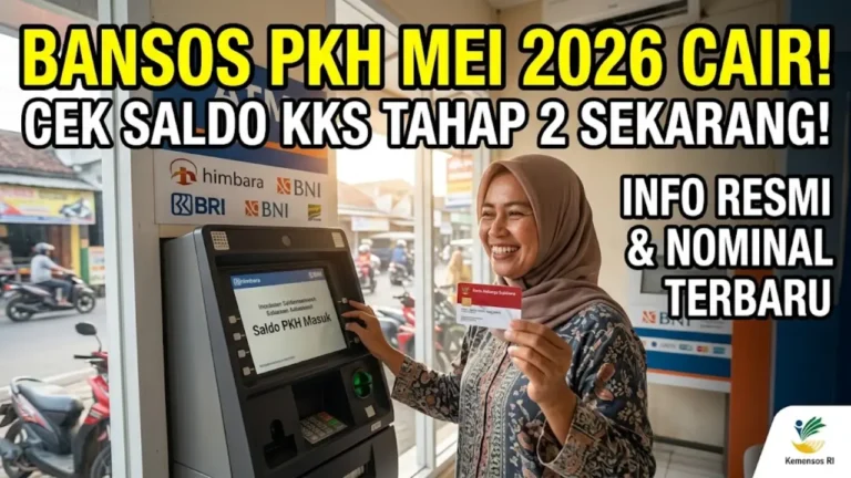 Bansos PKH Mei 2026 Kapan Cair? Cek Jadwal Resmi dan Tanggal Pencairan Terbaru